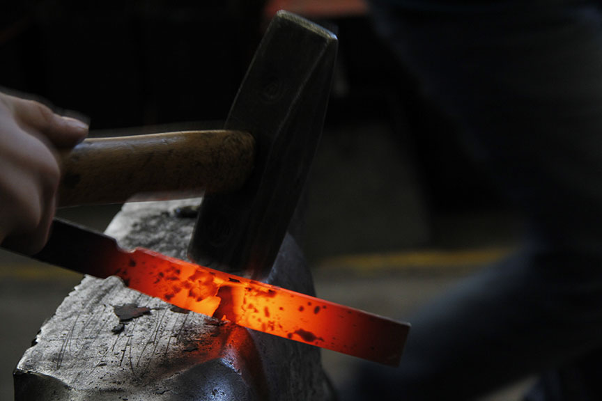 forging metal